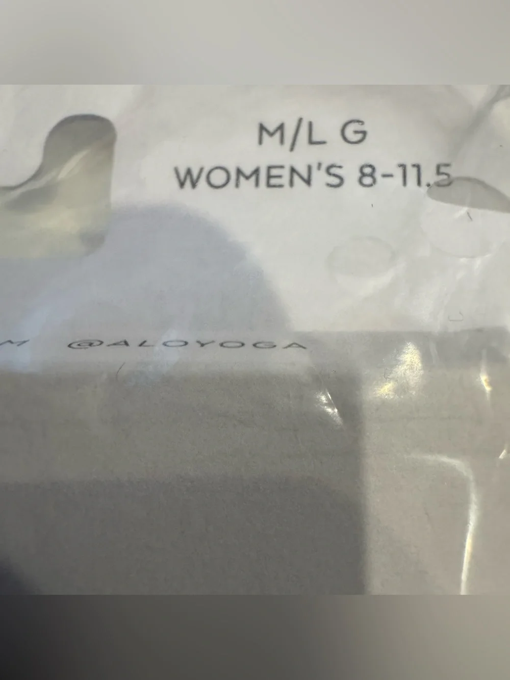 Alo Women’s Pivot Barre Socks in Black Size M/L 8-11.5 Brand New in Packaging